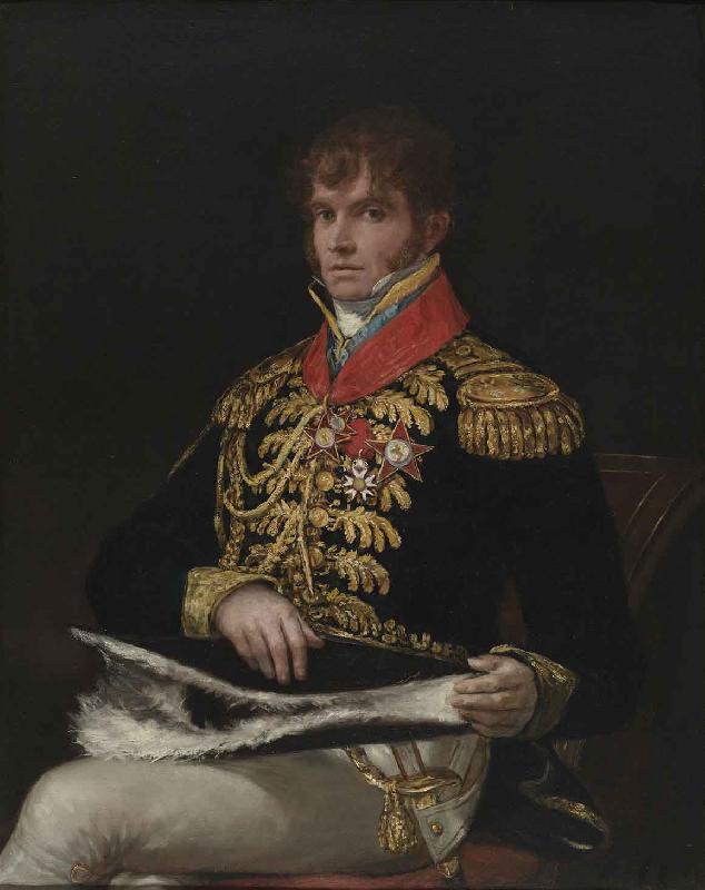 Francisco de Goya General Nicolas Philippe Guye Sweden oil painting art